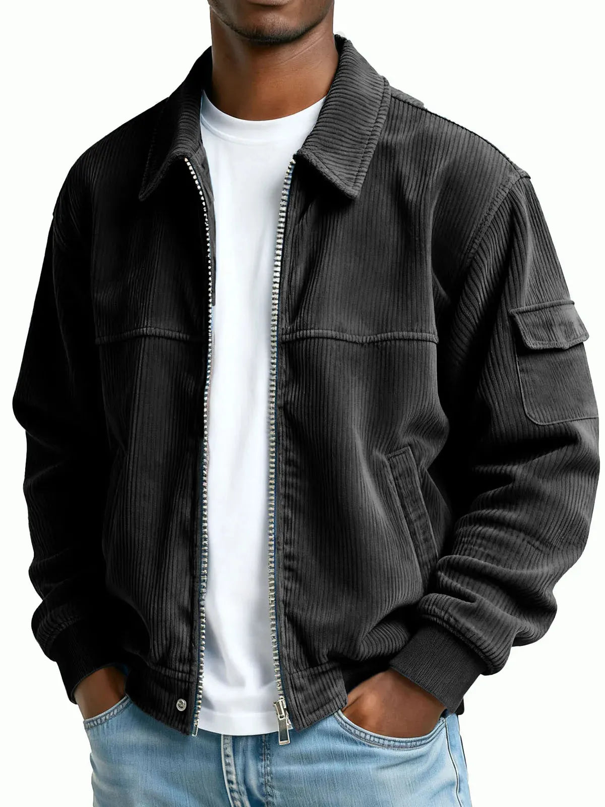Men's Vintage Casual Corduroy Jacket