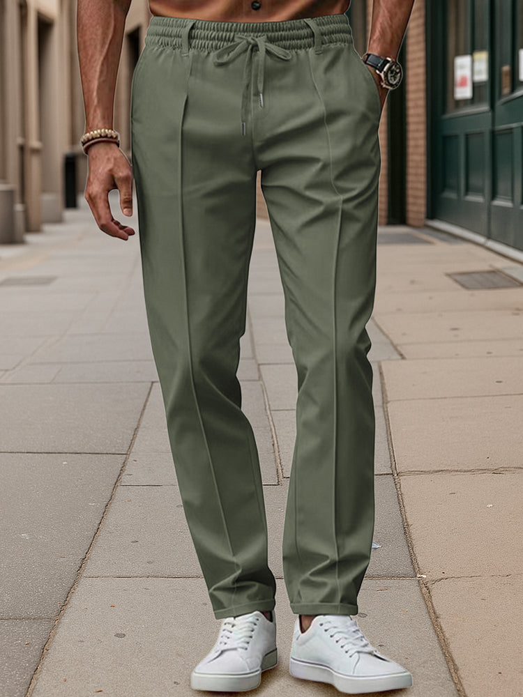 Comfort Waist Business Casual Pants