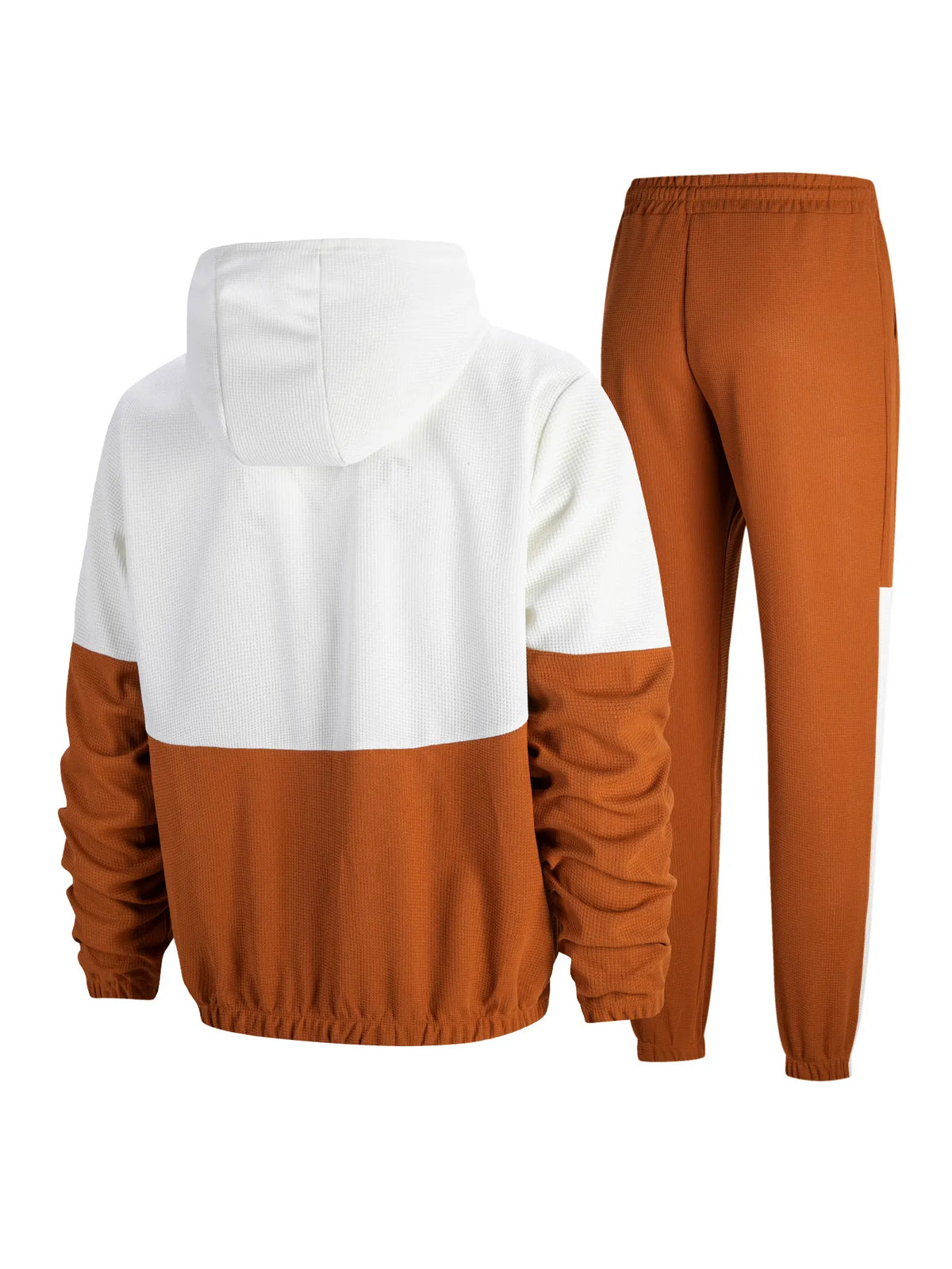 Men's Relaxed‐Fit Color‐Block Tracksuit Set
