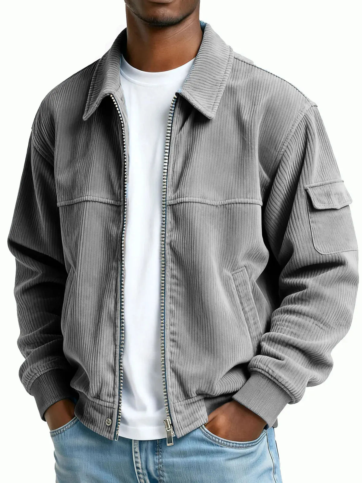 Men's Vintage Casual Corduroy Jacket