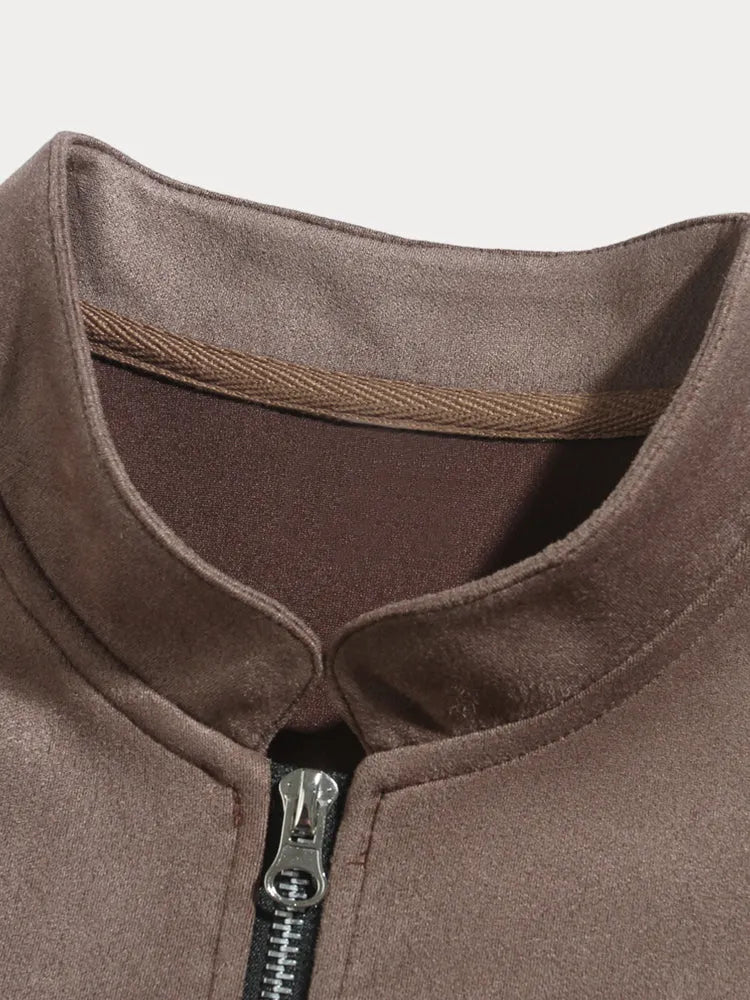 Classic Comfy Leisure Suede Jacket