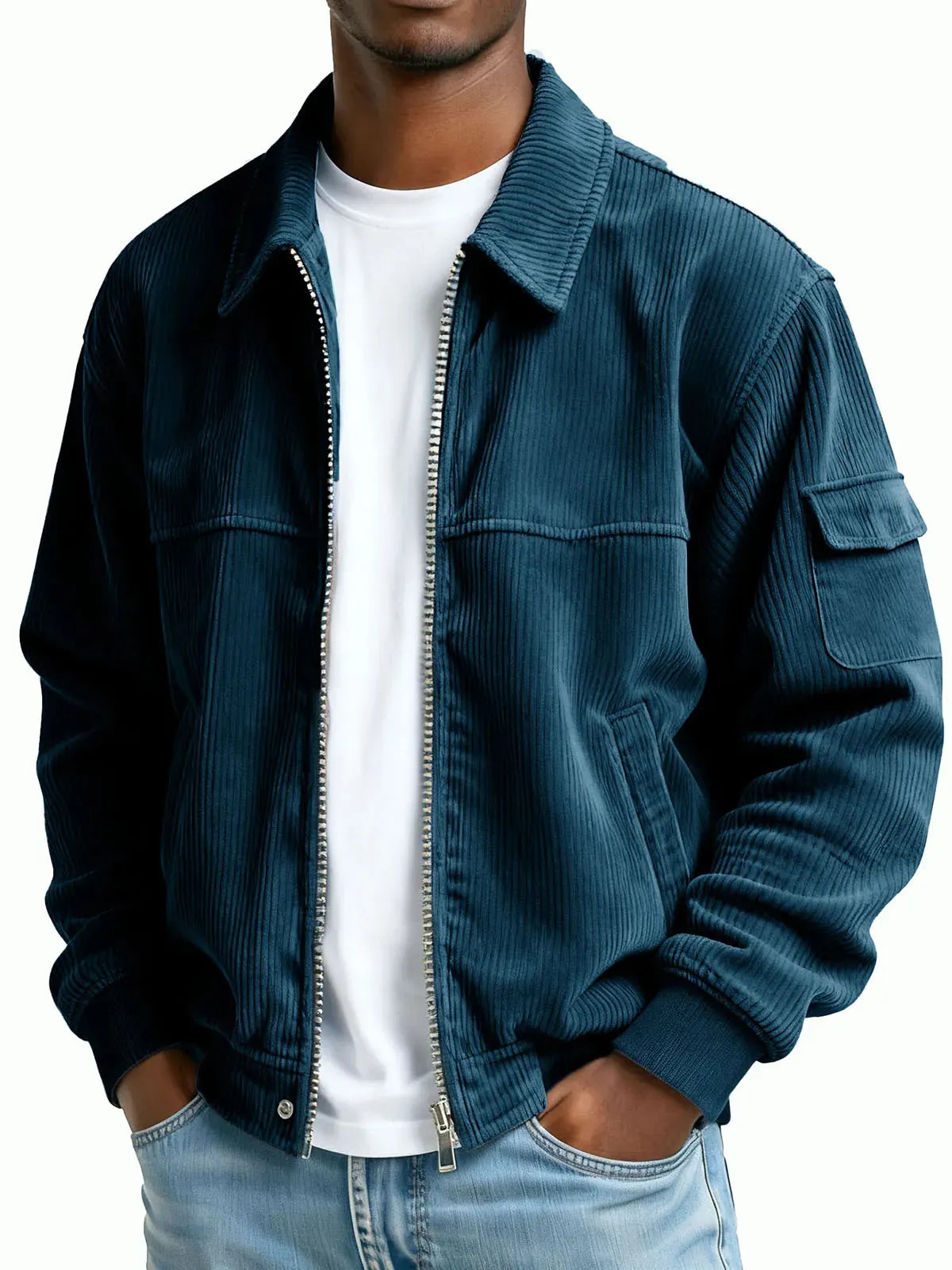 Men's Vintage Casual Corduroy Jacket