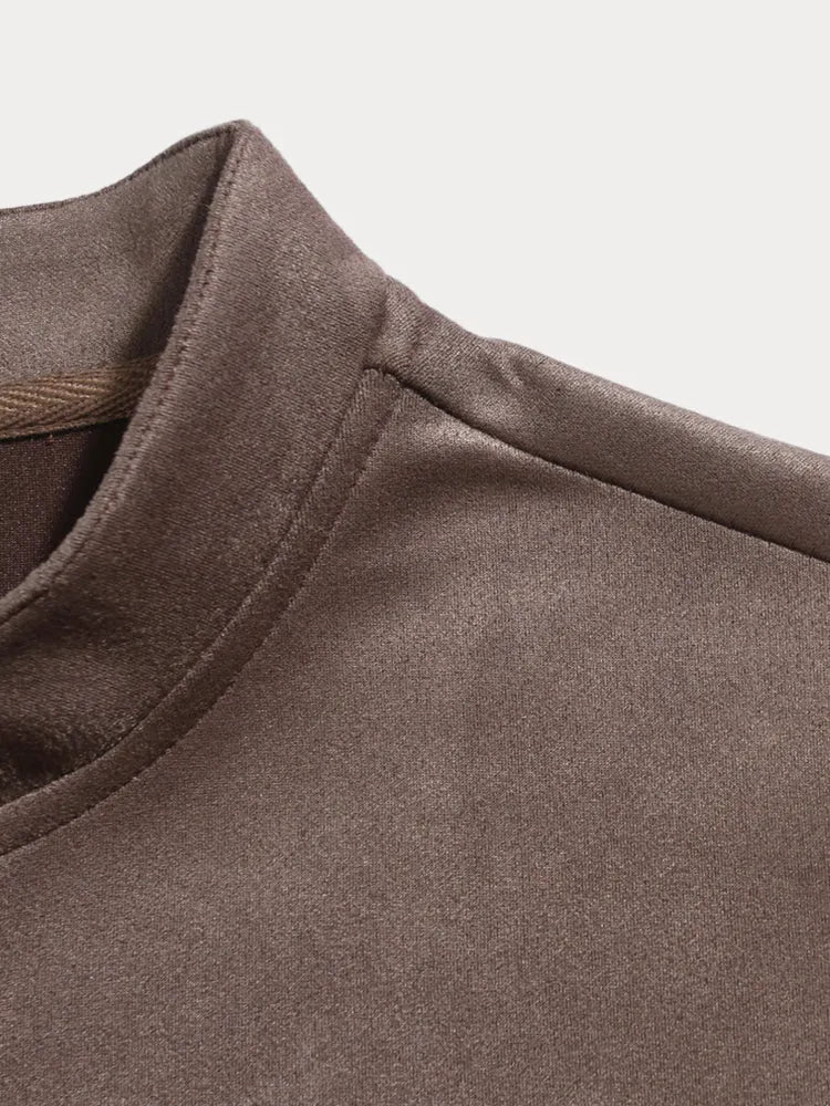 Classic Comfy Leisure Suede Jacket