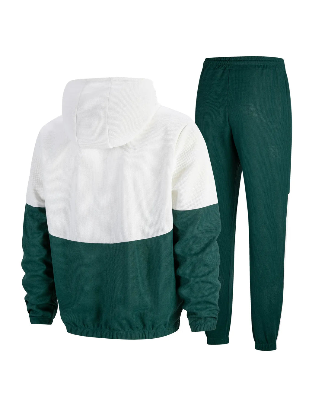Men's Relaxed‐Fit Color‐Block Tracksuit Set